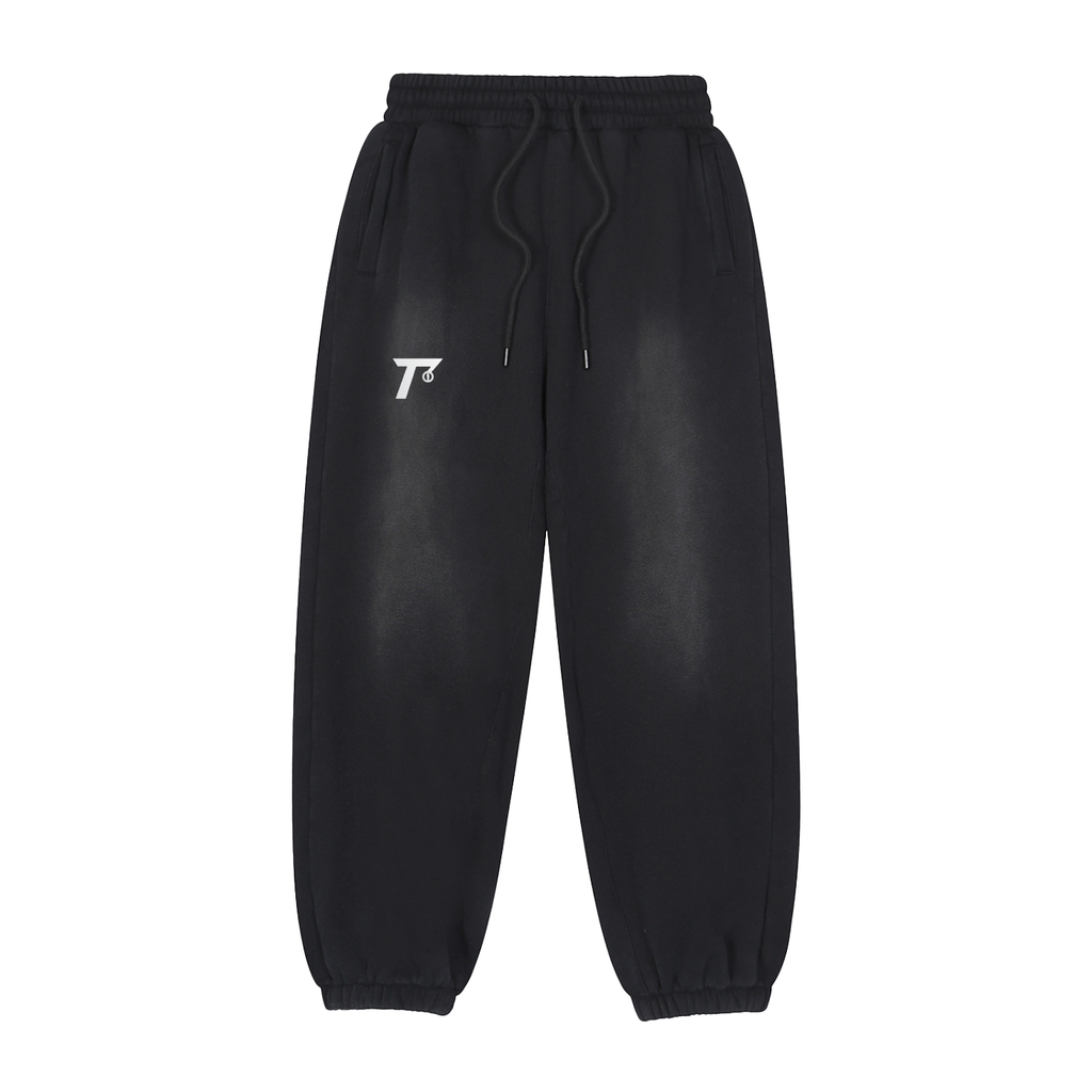 Trendz Vintage Washed Fleece Jogger Sweatpants