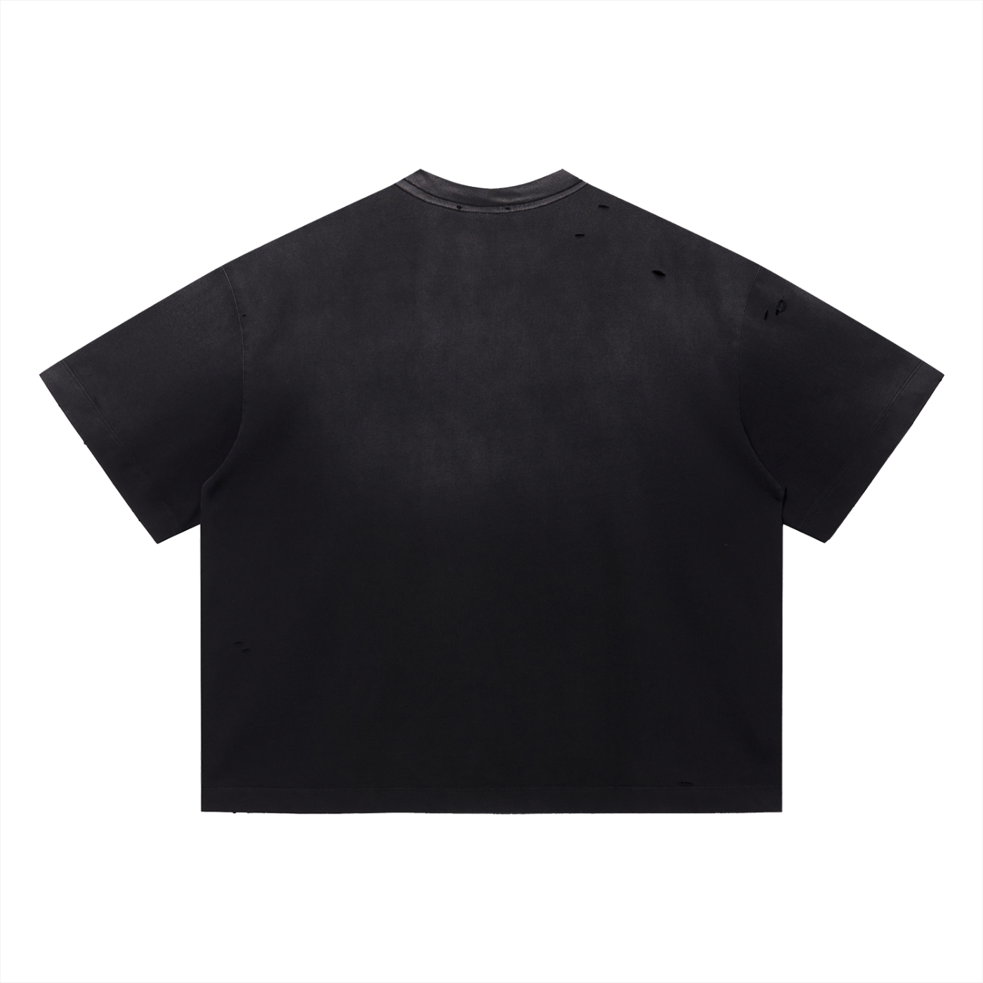Trendz Vintage Washed Distressed Boxy Oversized T-Shirt