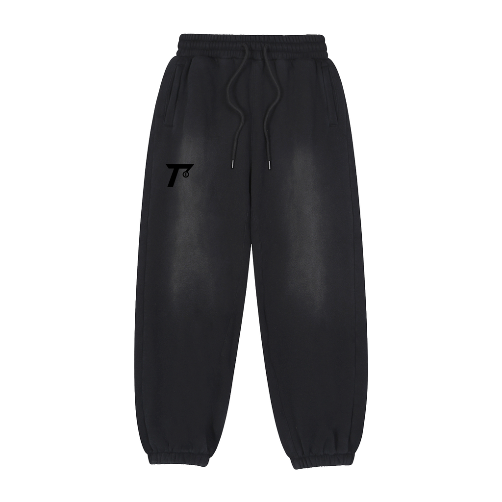 Trendz Vintage Washed Fleece Jogger Sweatpants