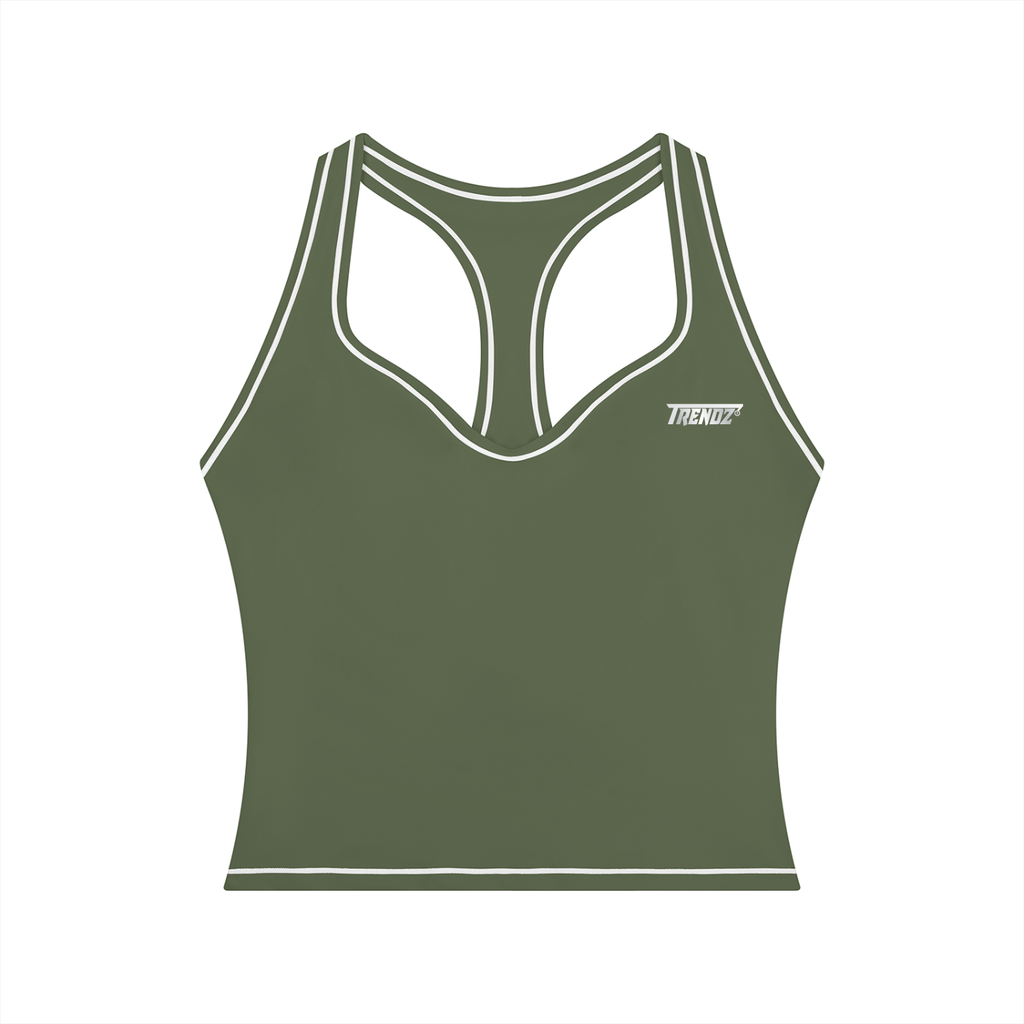 Trendz Women’s Topstitching Yoga Tank Top