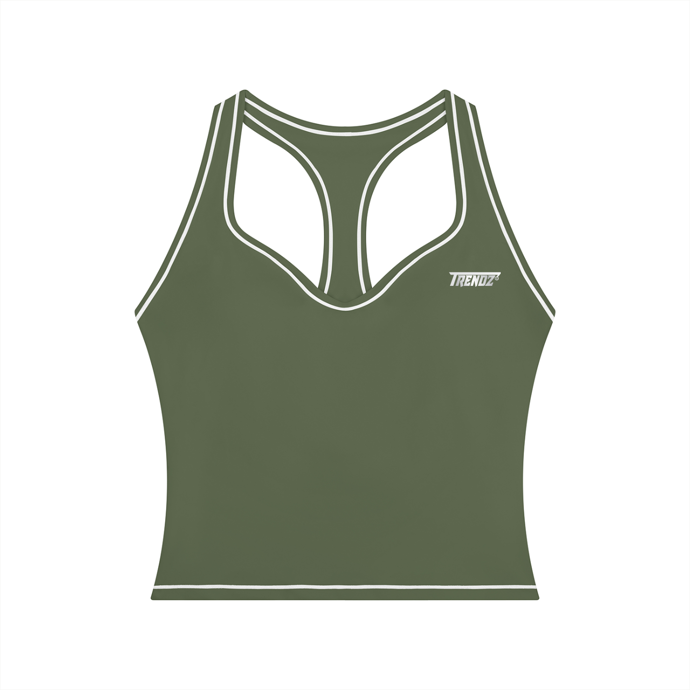 Trendz Women’s Topstitching Yoga Tank Top