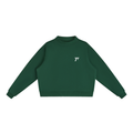 Trendz Essential Fleece Mock-Neck Crew Sweatshirt