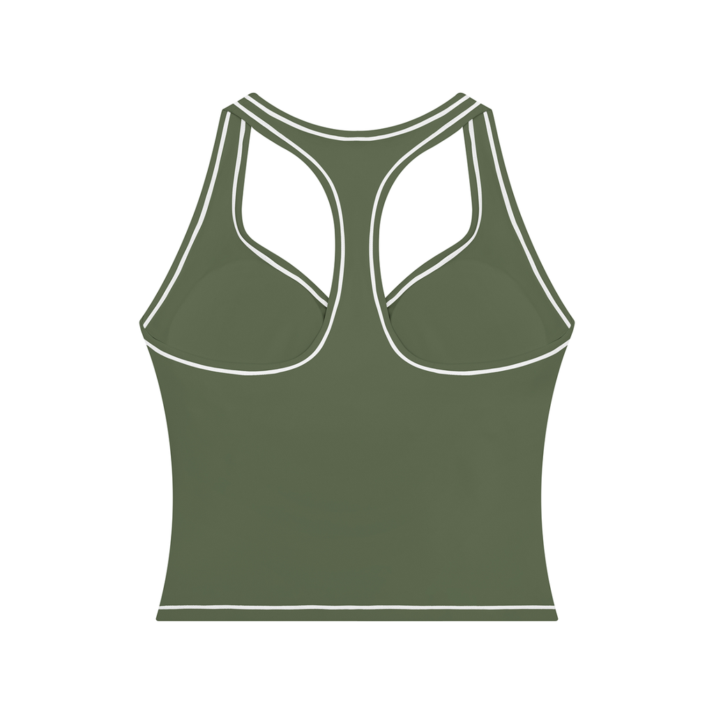 Trendz Women’s Topstitching Yoga Tank Top