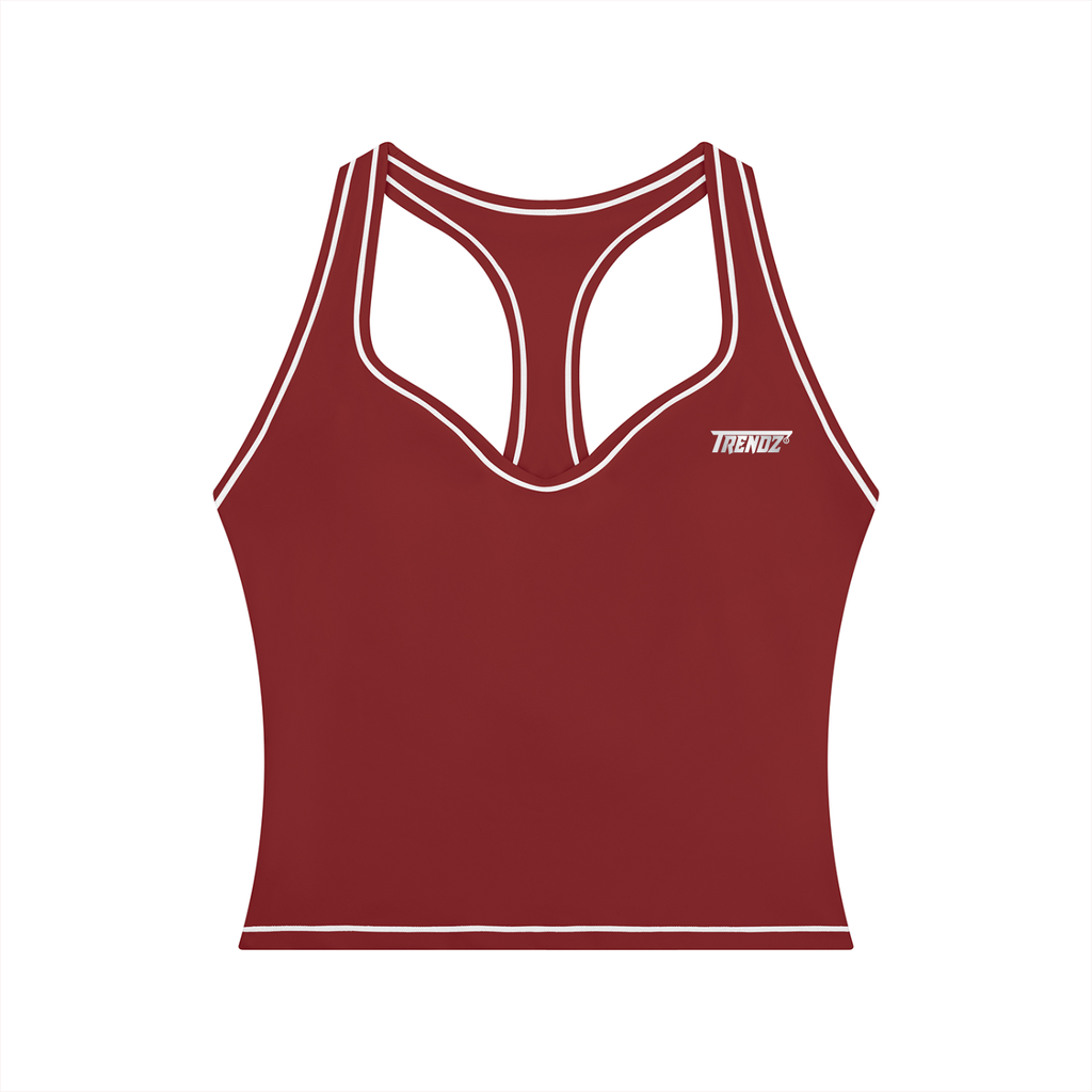Trendz Women’s Topstitching Yoga Tank Top