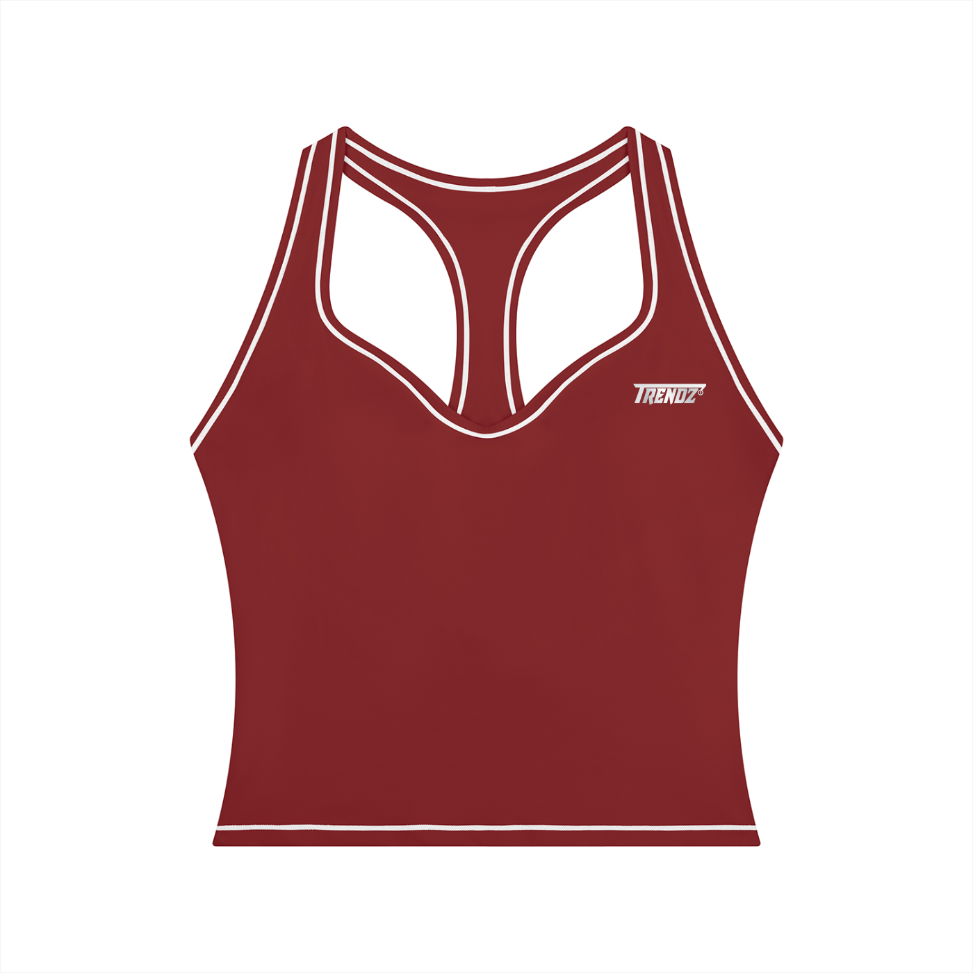Trendz Women’s Topstitching Yoga Tank Top