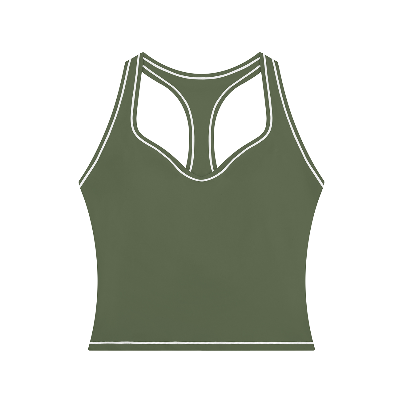 Trendz Women’s Topstitching Yoga Tank Top