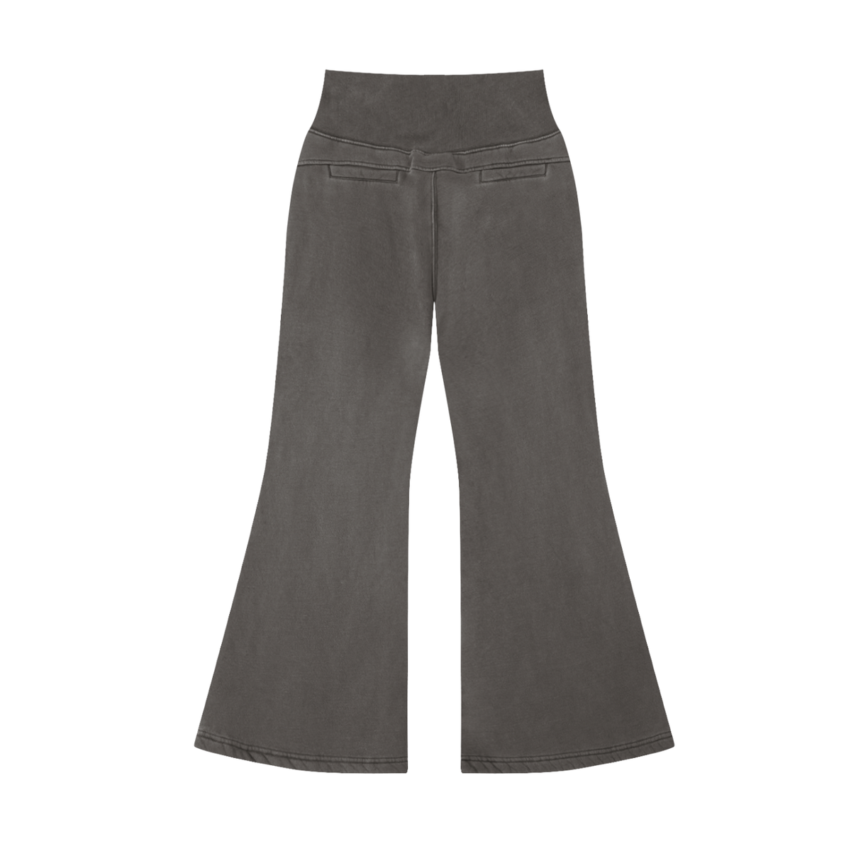 Trendz Vintage Washed Flared Fleece Pants