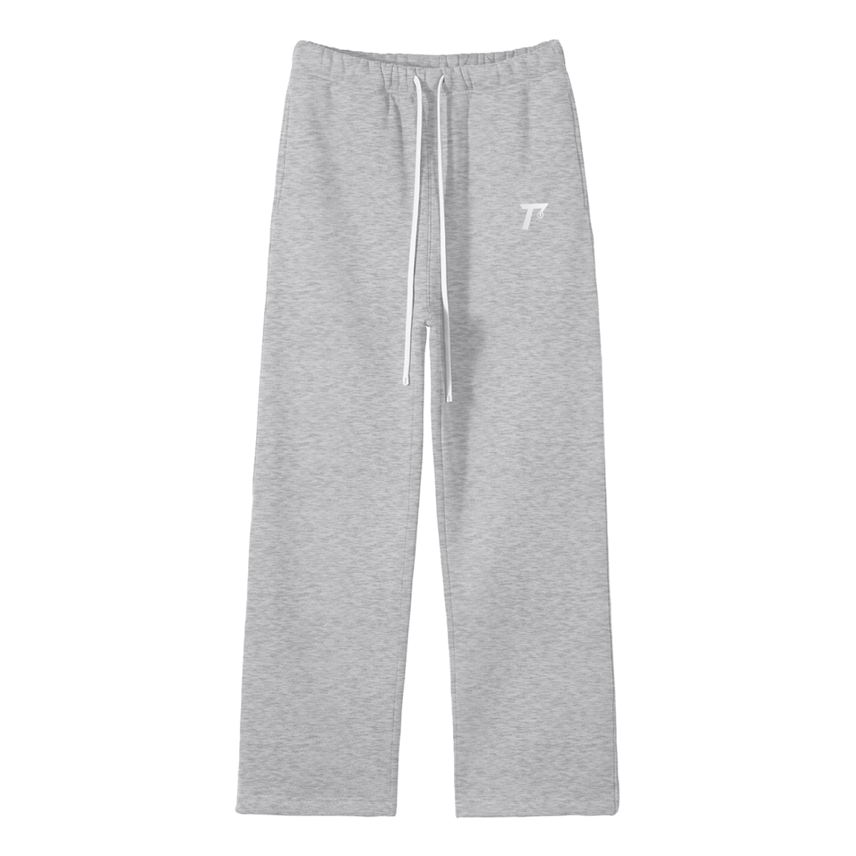 Trendz Unisex Solid Color Fleece Straight Leg Pants