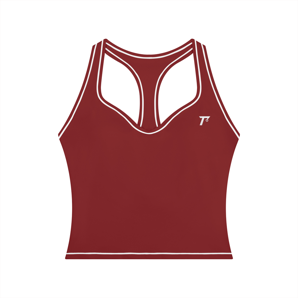 Trendz Women’s Topstitching Yoga Tank Top