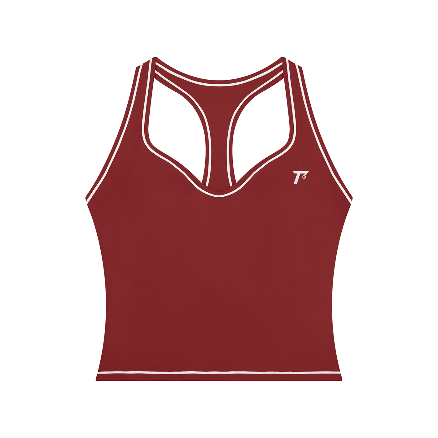 Trendz Women’s Topstitching Yoga Tank Top