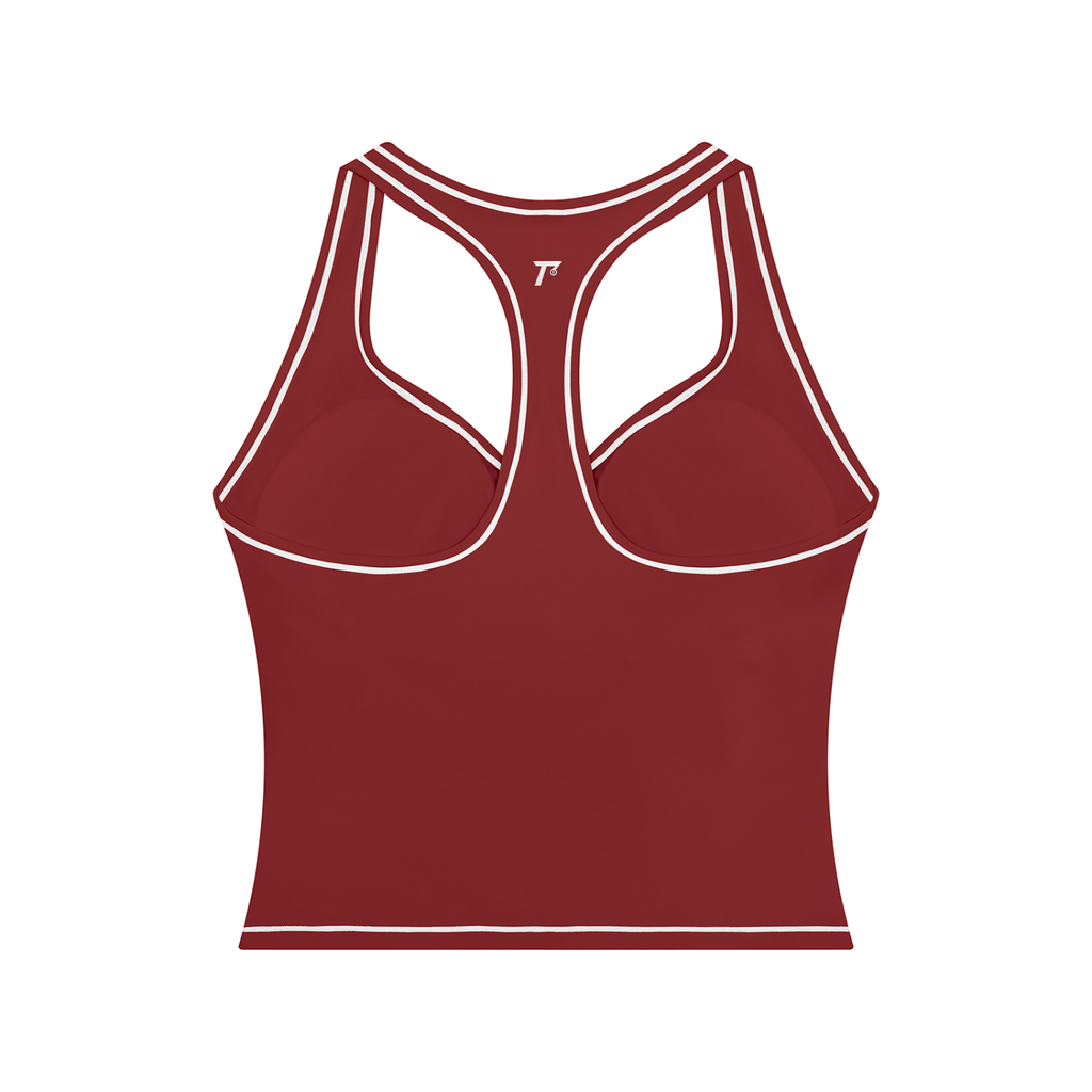 Trendz Women’s Topstitching Yoga Tank Top