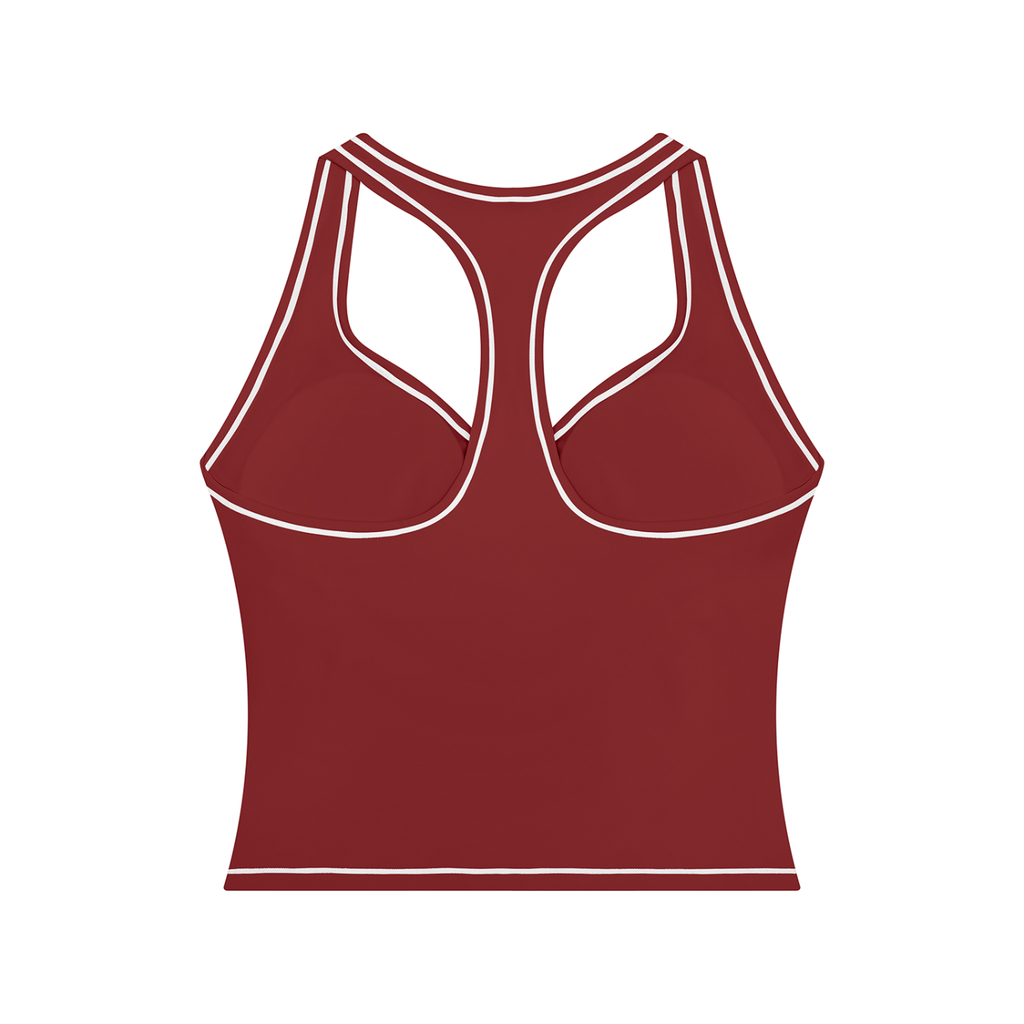 Trendz Women’s Topstitching Yoga Tank Top