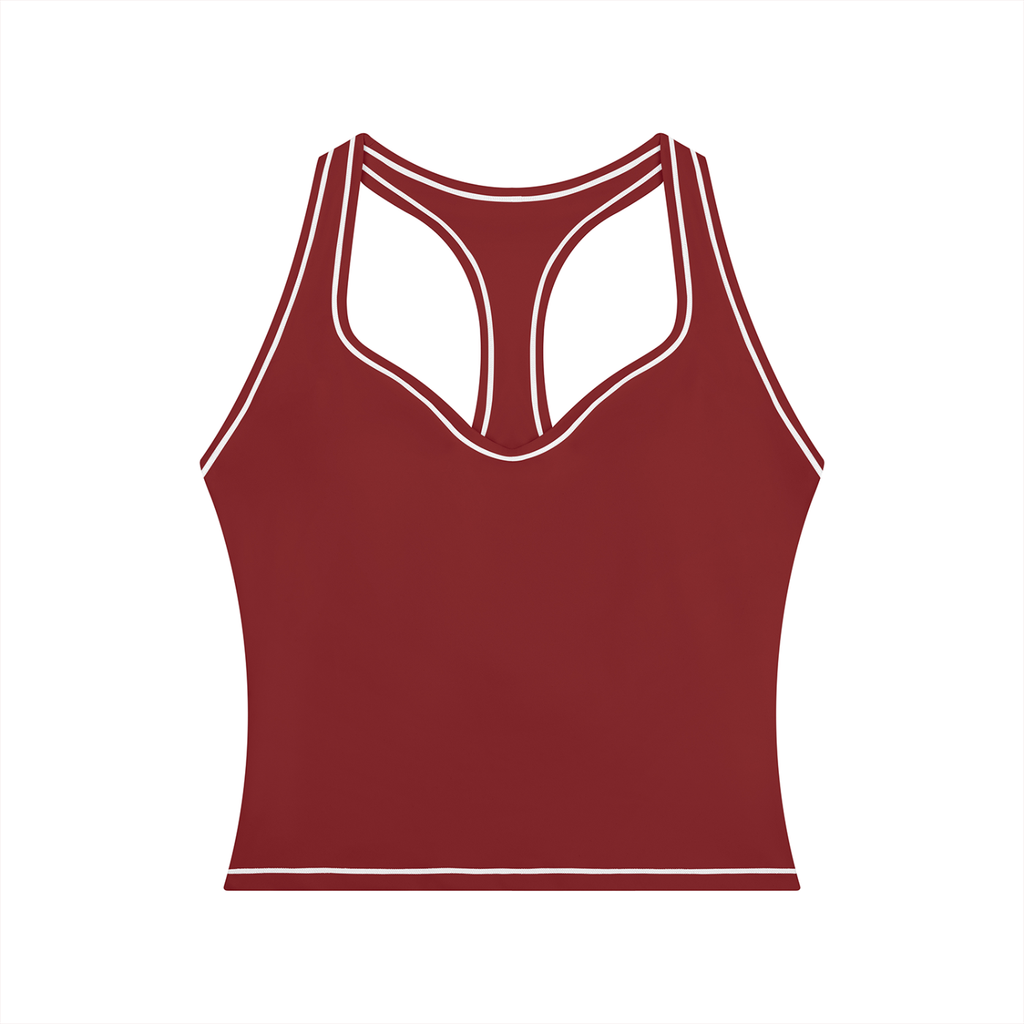 Trendz Women’s Topstitching Yoga Tank Top