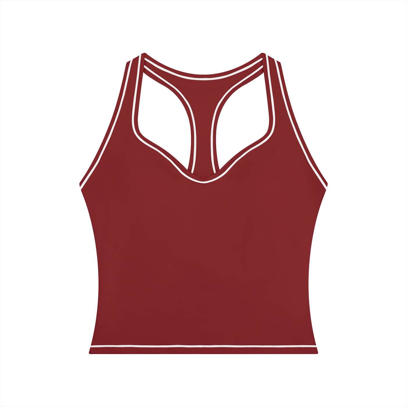 Trendz Women’s Topstitching Yoga Tank Top