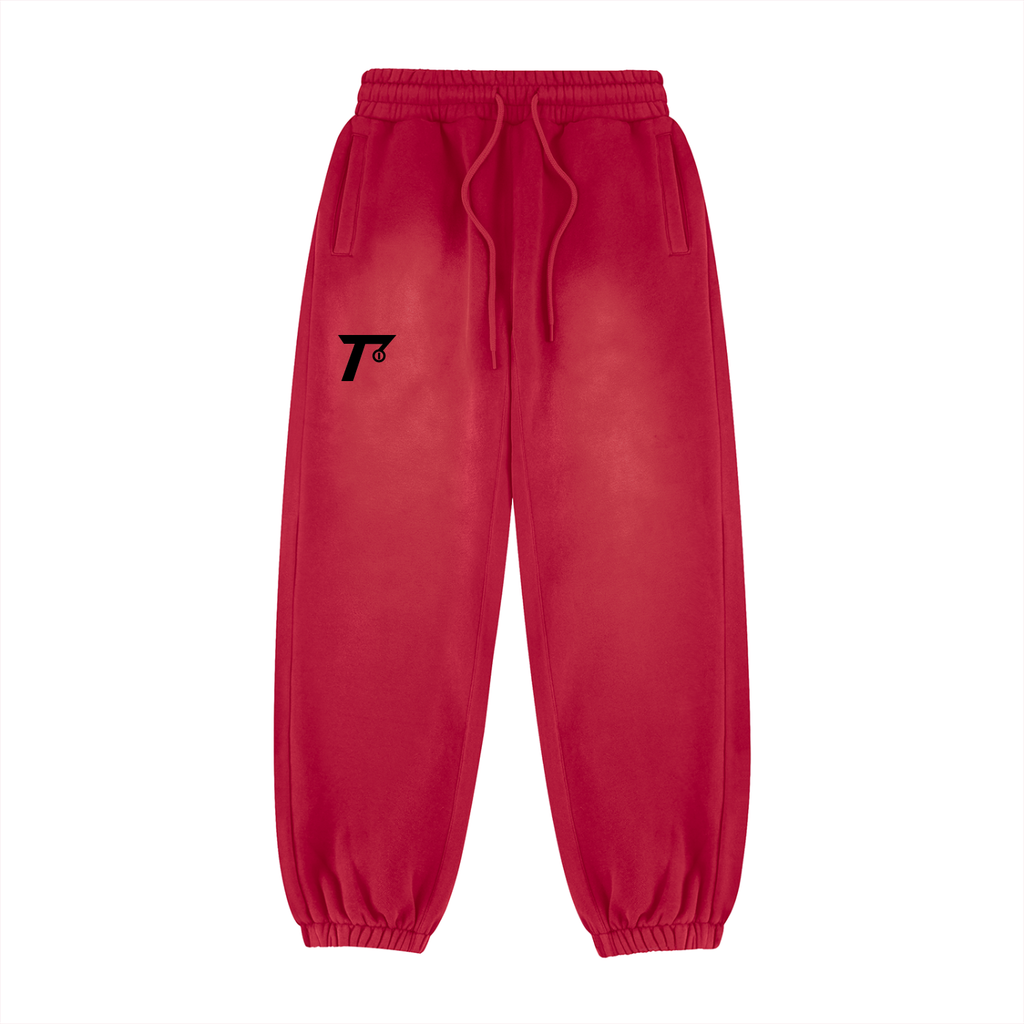 Trendz Vintage Washed Fleece Jogger Sweatpants