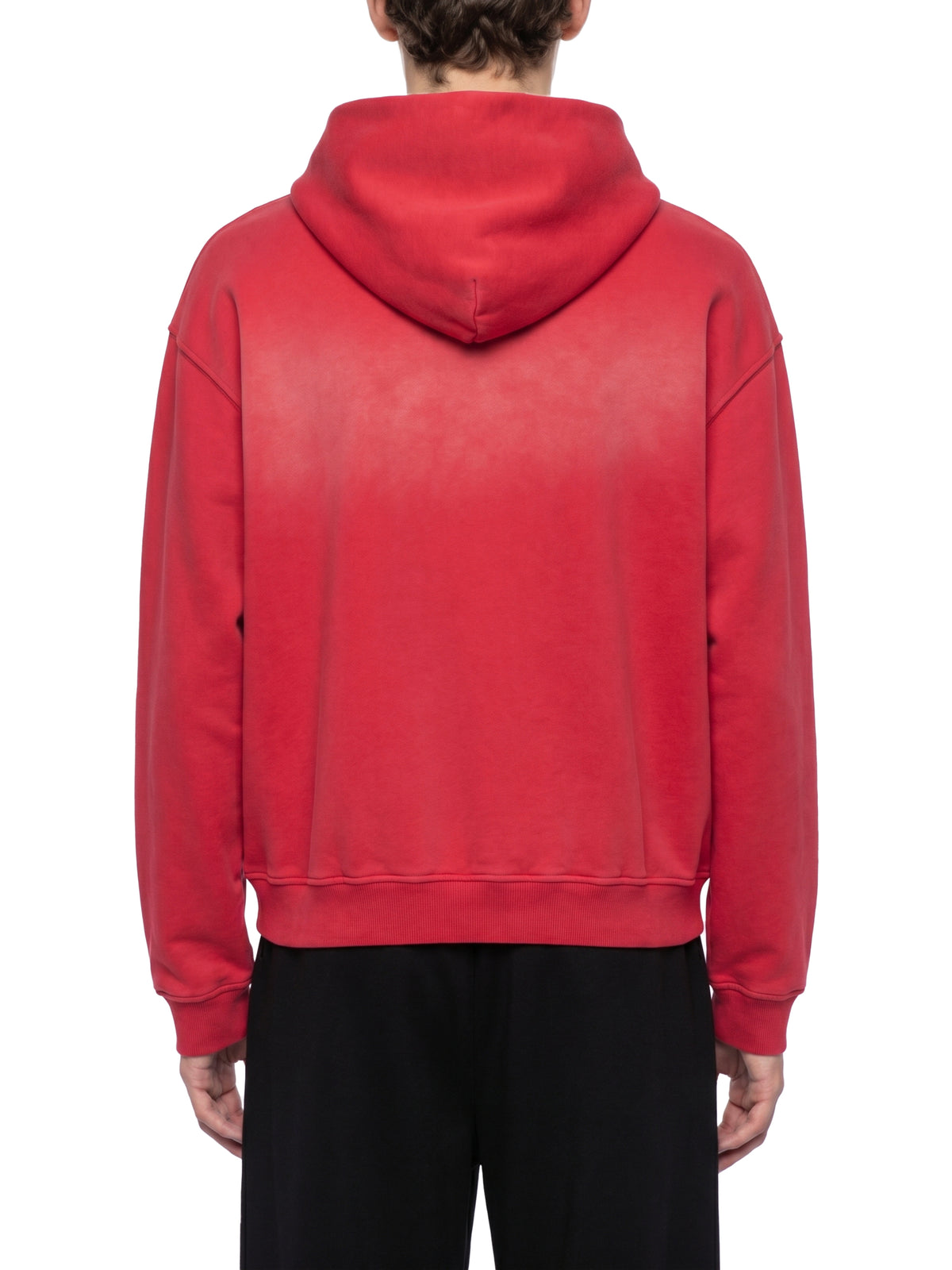 Trendz Sunfade Two-way Zipper Boxy Fleece Hoodie