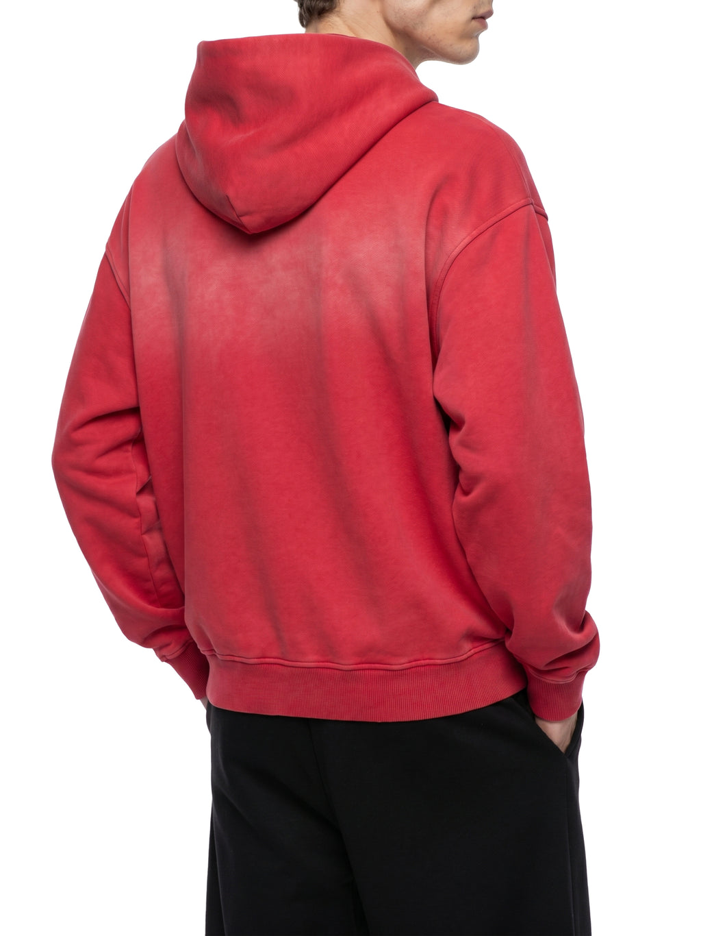 Trendz Sunfade Two-way Zipper Boxy Fleece Hoodie