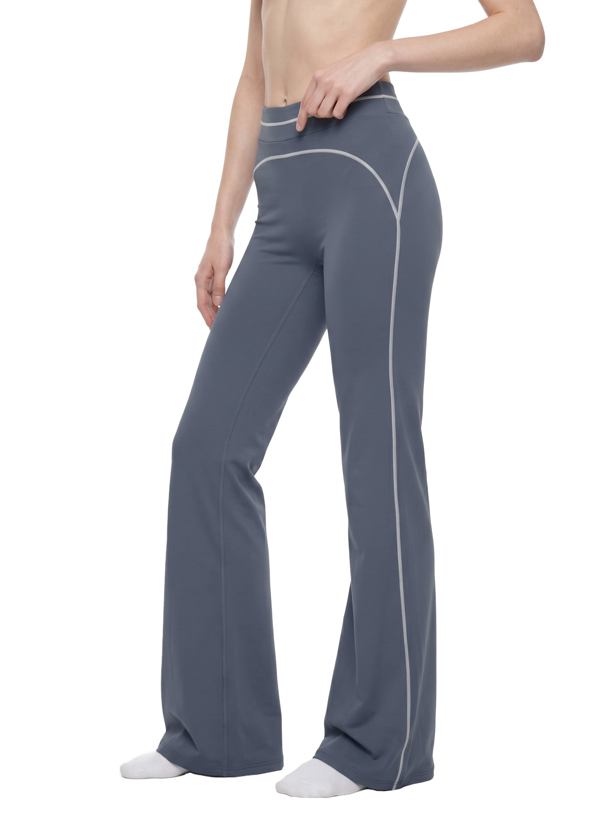 Trendz Women’s High Rise Flared Yoga Pants