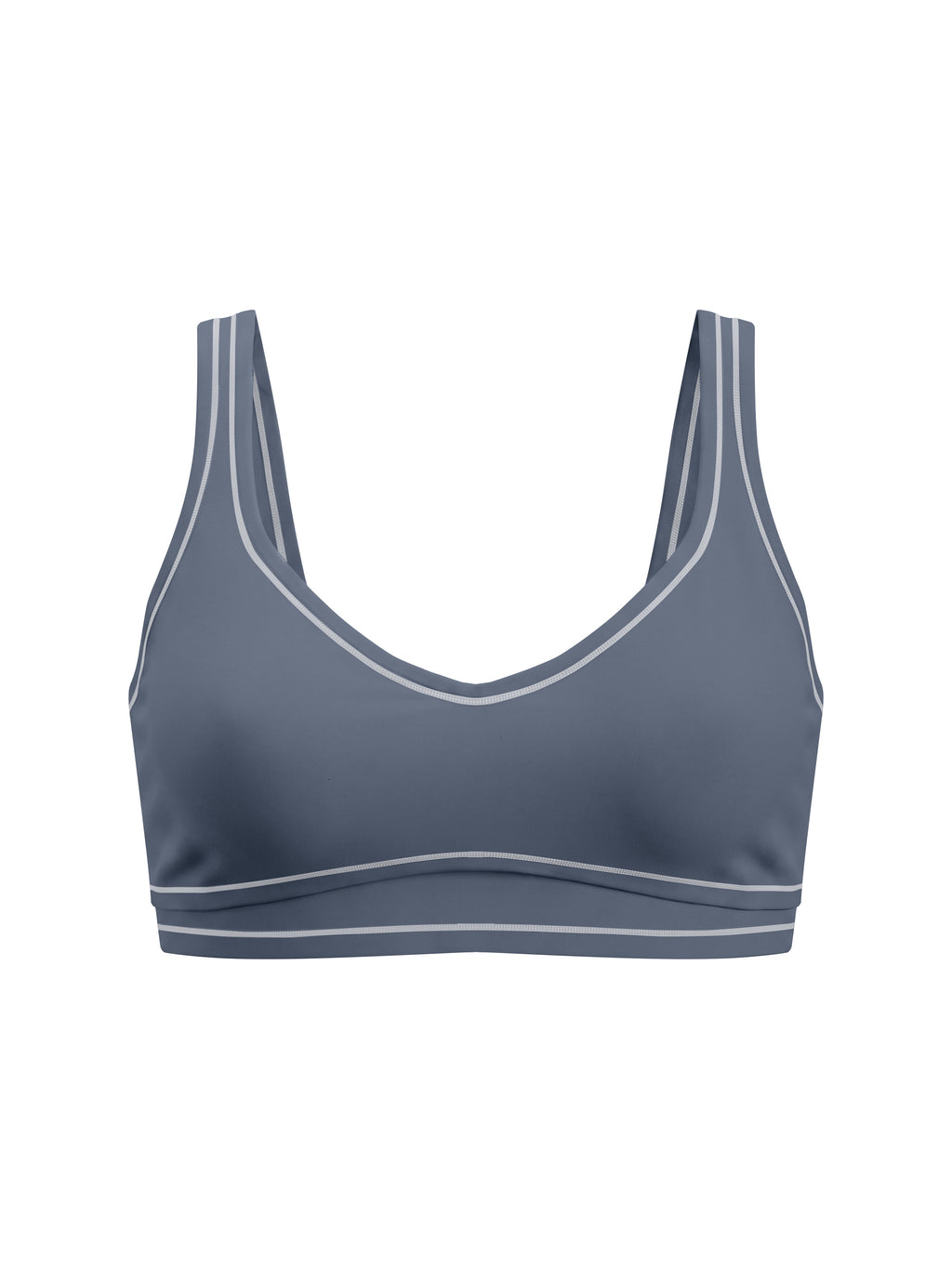 Trendz Women’s Topstitching Yoga Sports Bra
