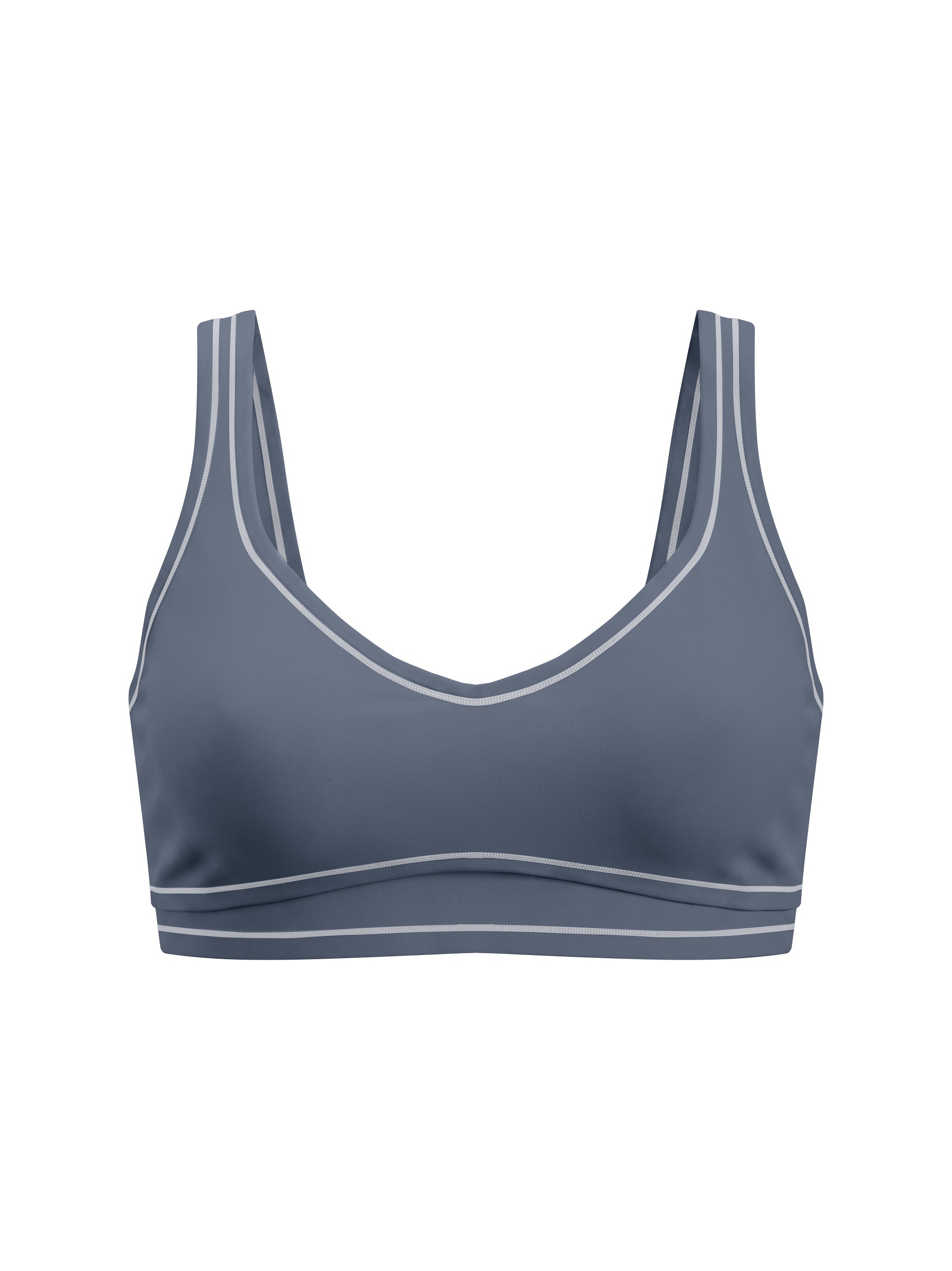 Trendz Women’s Topstitching Yoga Sports Bra
