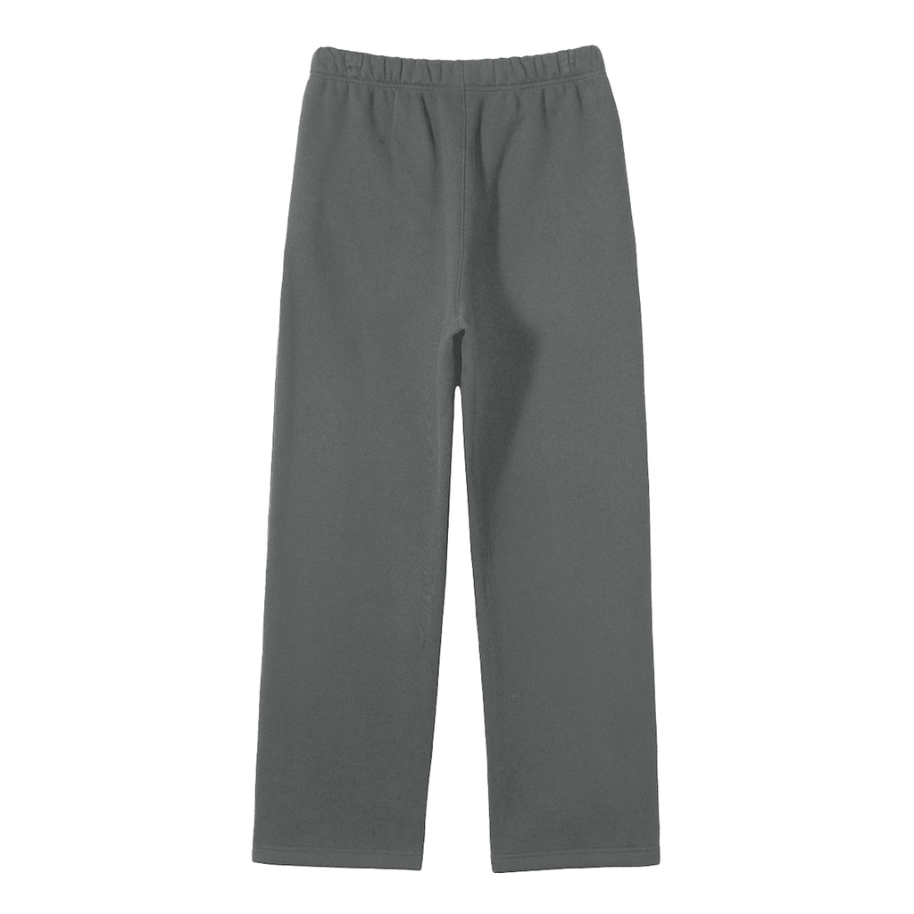 Trendz Unisex Solid Color Fleece Straight Leg Pants