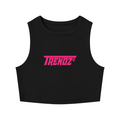 Trendz Women's Tight Crewneck Crop Tank Top