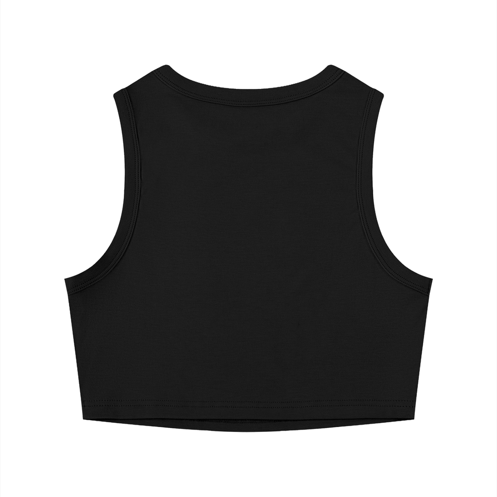 Trendz Women's Tight Crewneck Crop Tank Top