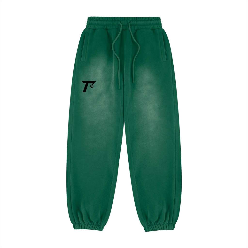 Trendz Vintage Washed Fleece Jogger Sweatpants
