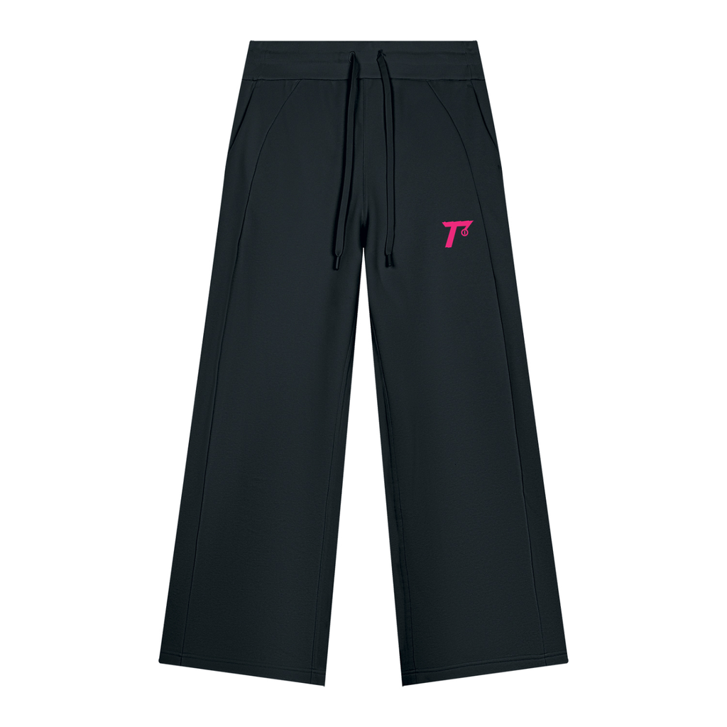 Trendz Women's Wide Leg Fleece Sweatpants