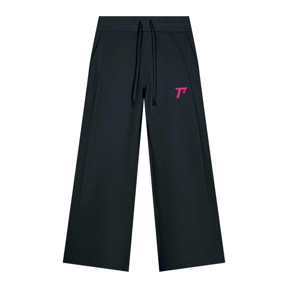 Trendz Women's Wide Leg Fleece Sweatpants