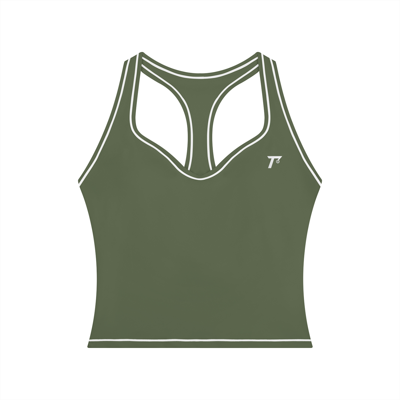 Trendz Women’s Topstitching Yoga Tank Top