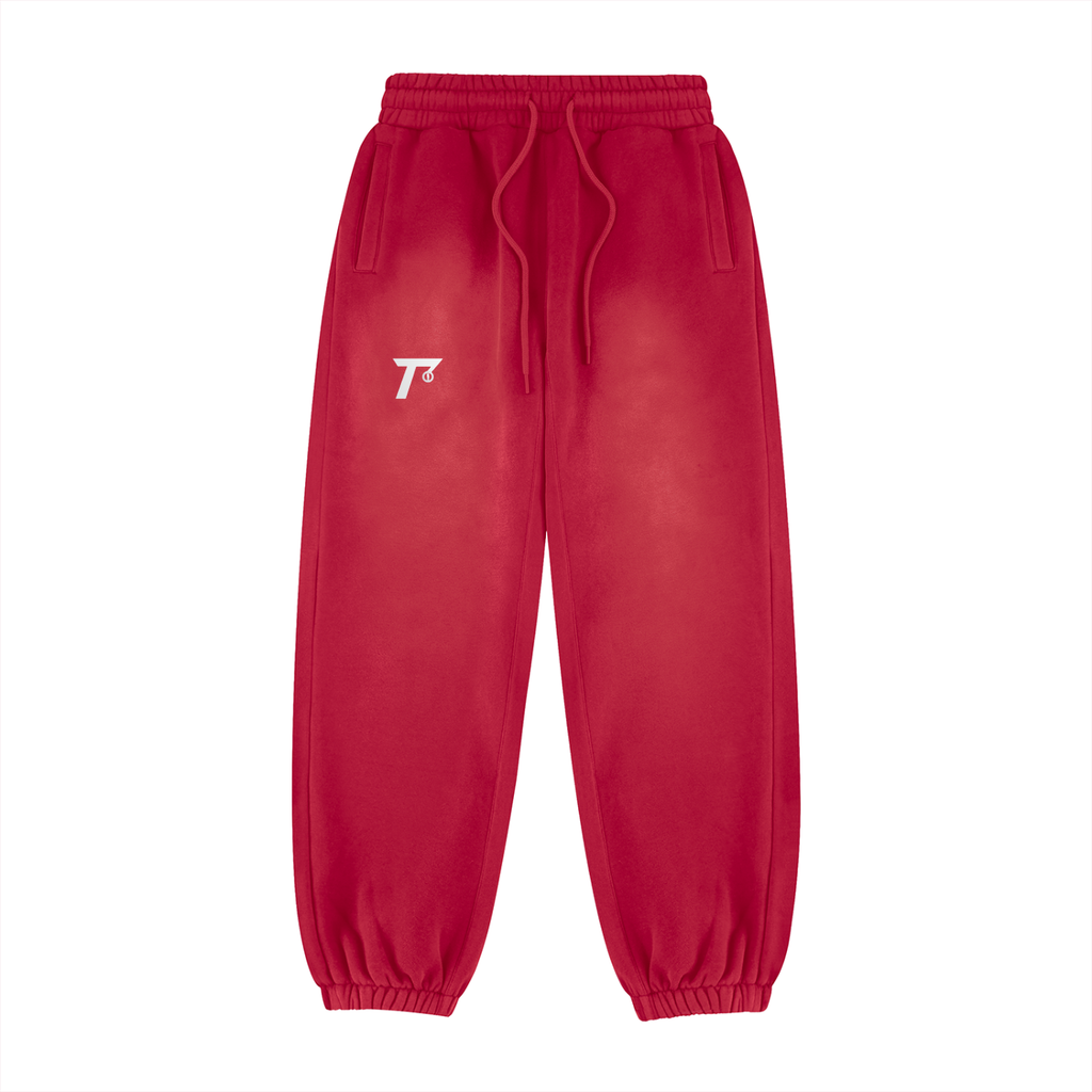 Trendz Vintage Washed Fleece Jogger Sweatpants