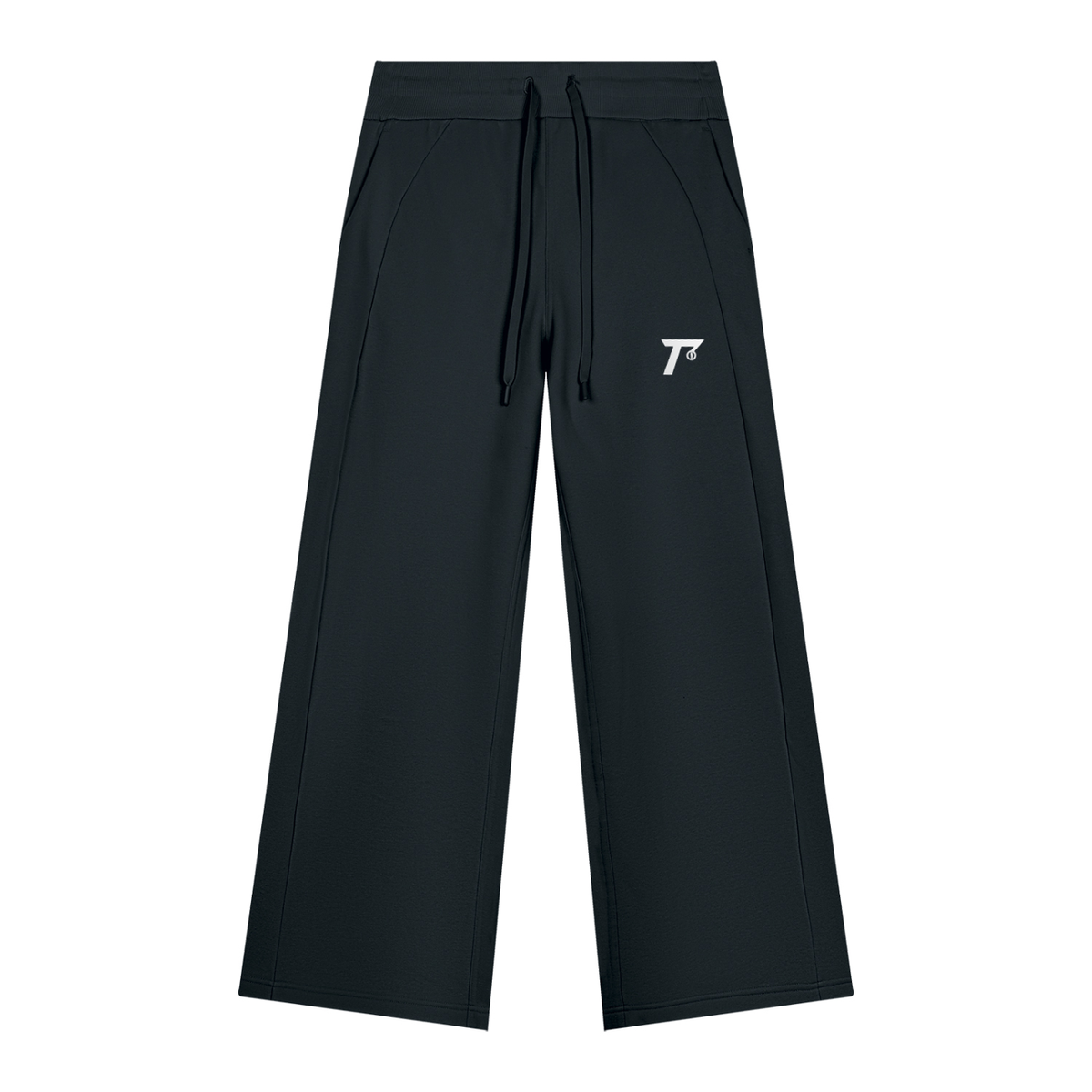 Trendz Women's Wide Leg Fleece Sweatpants