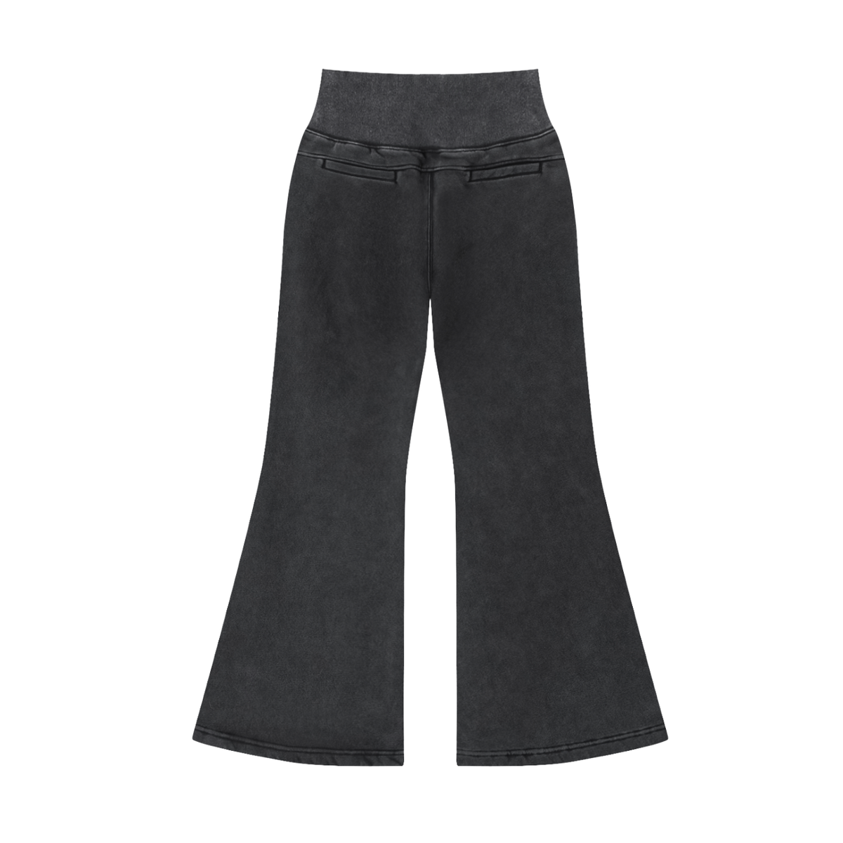 Trendz Vintage Washed Flared Fleece Pants