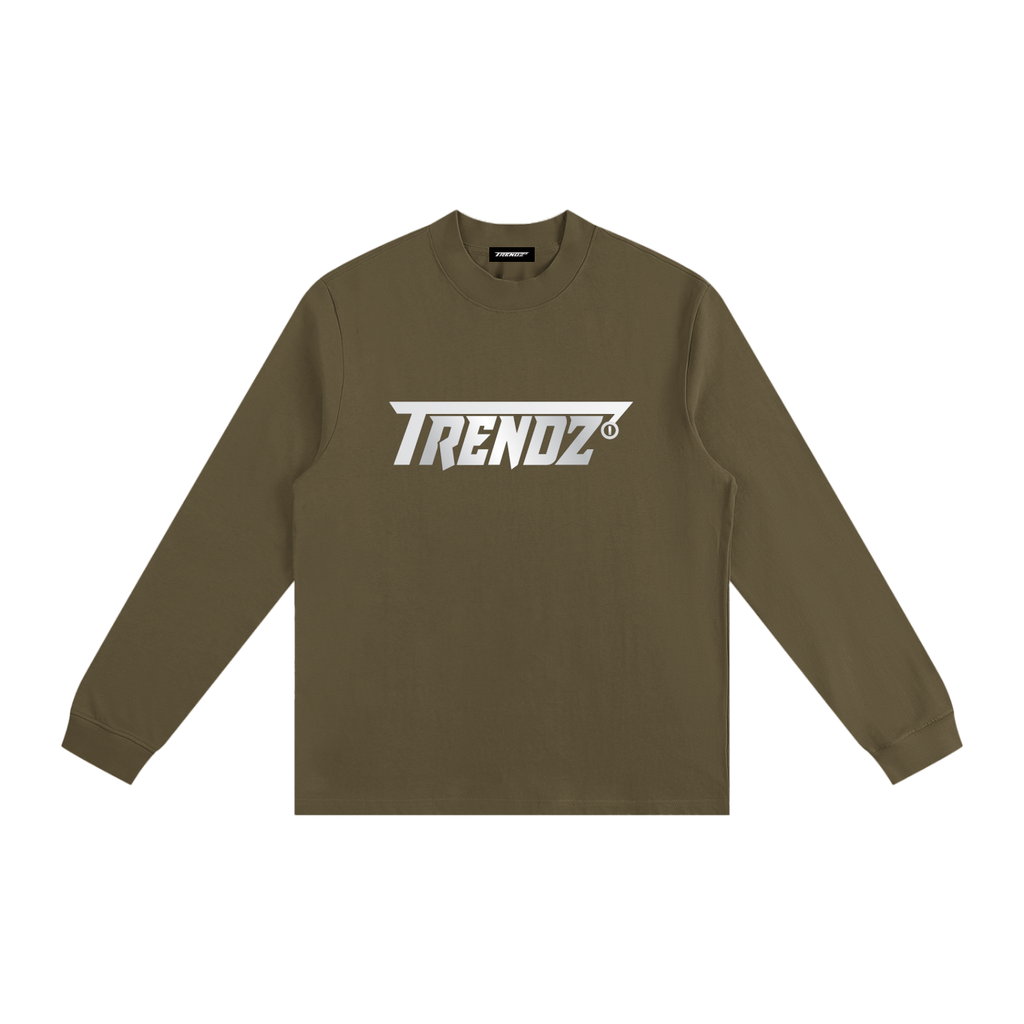 Essential Non-Shrink Mock Neck Sweatshirt