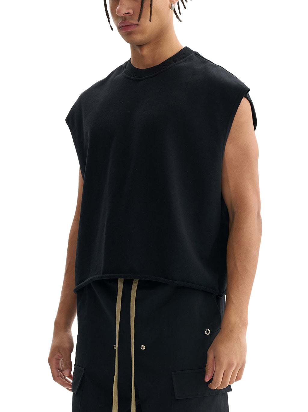 Trendz French Terry Boxy Tank Top