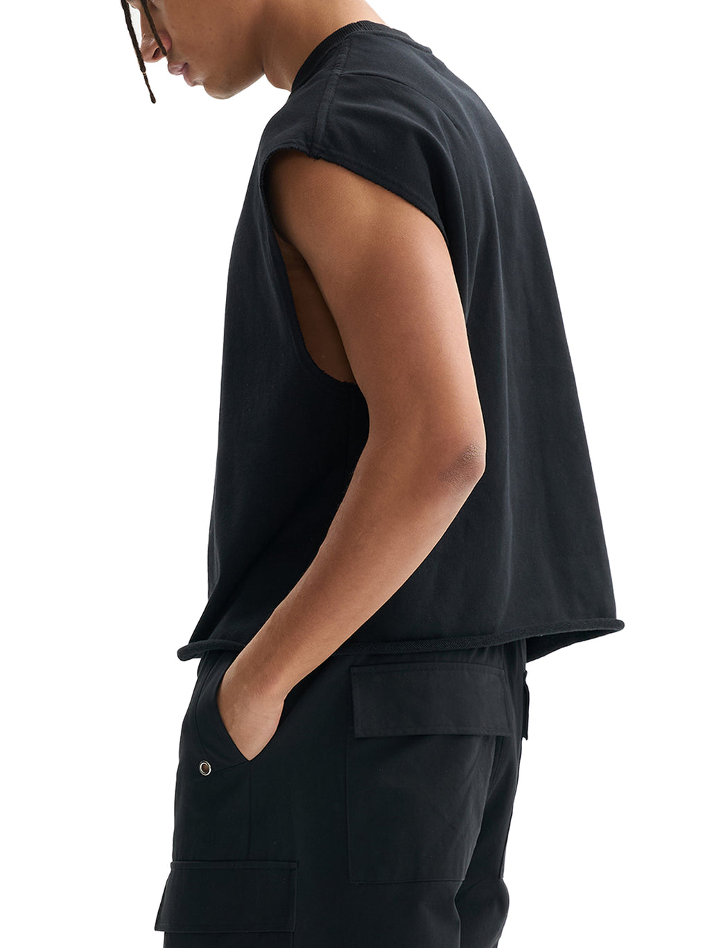 Trendz French Terry Boxy Tank Top