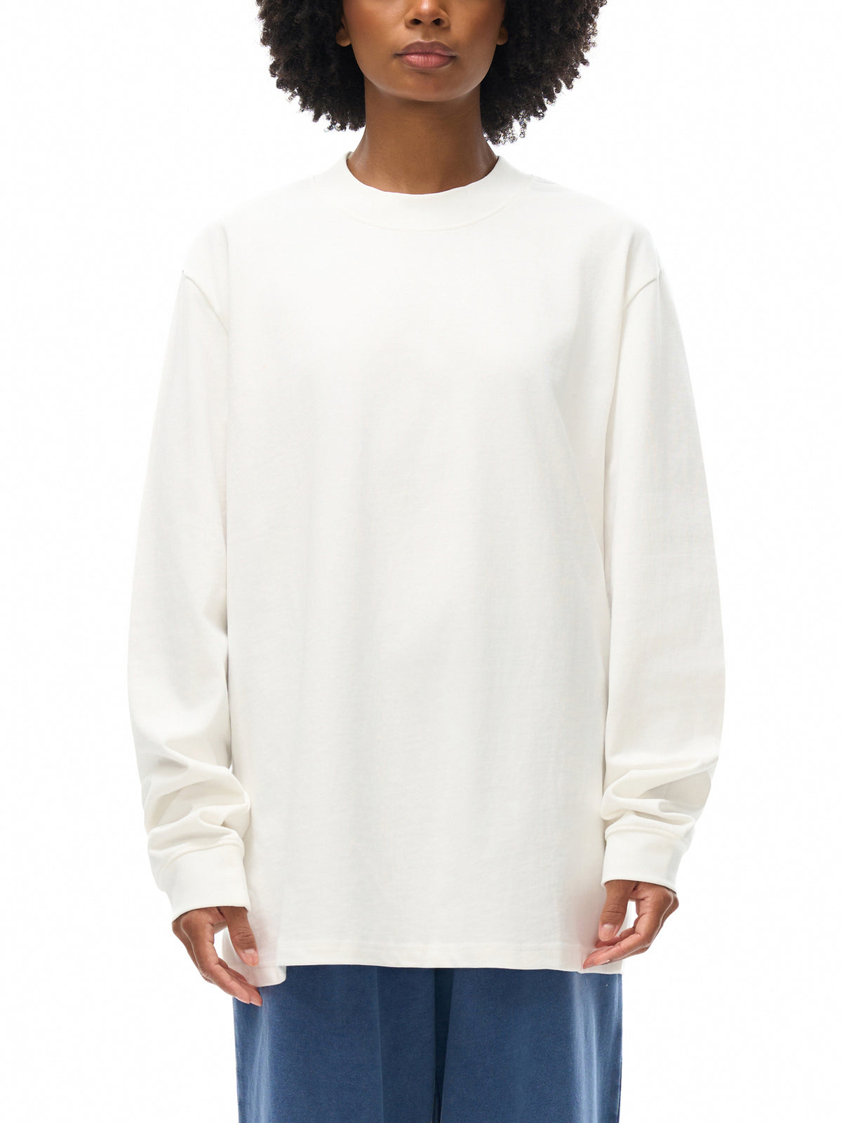 Trendz Essential Non-Shrink Mock Neck Sweatshirt