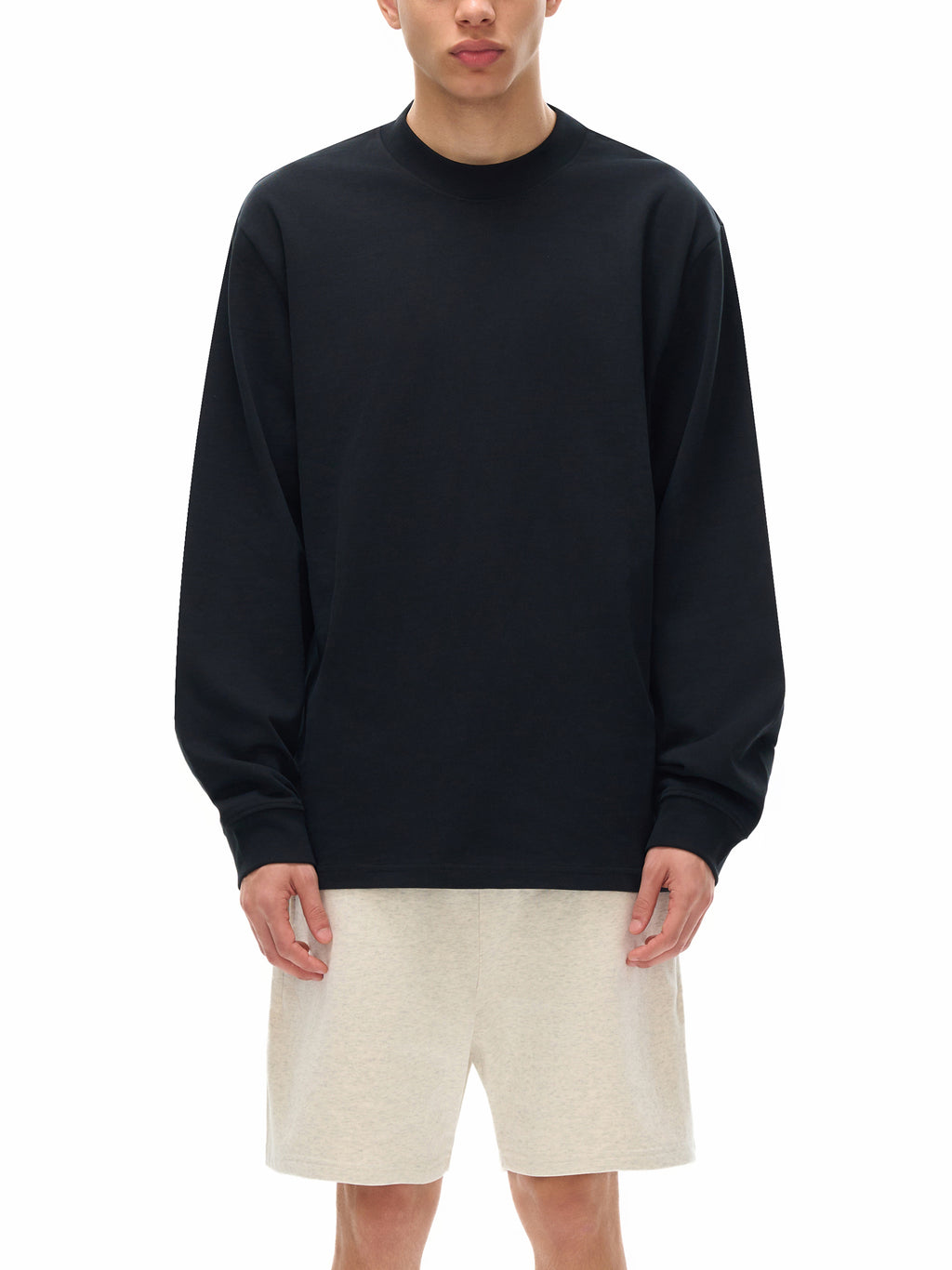 Trendz Essential Non-Shrink Mock Neck Sweatshirt