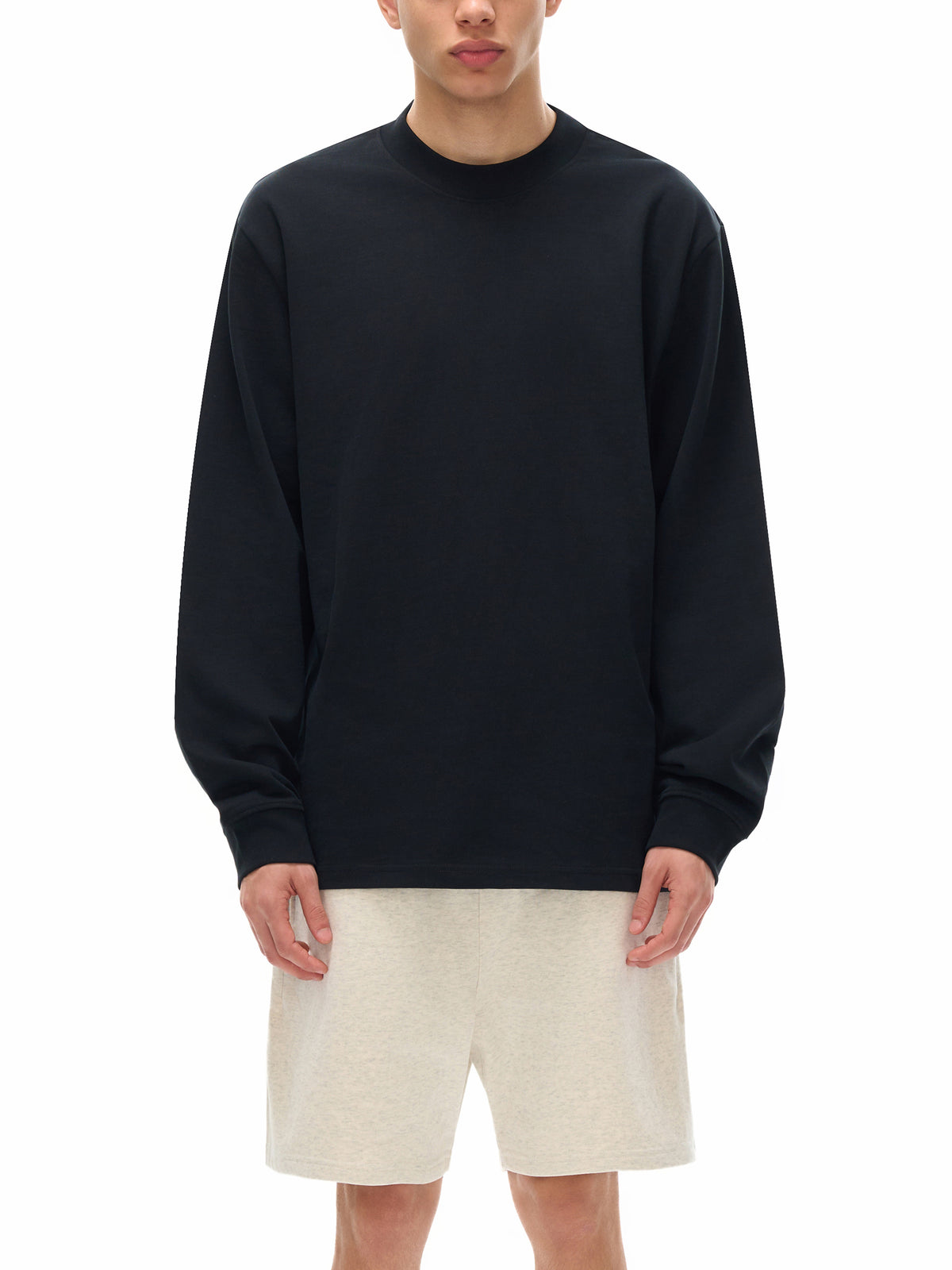 Trendz Essential Non-Shrink Mock Neck Sweatshirt