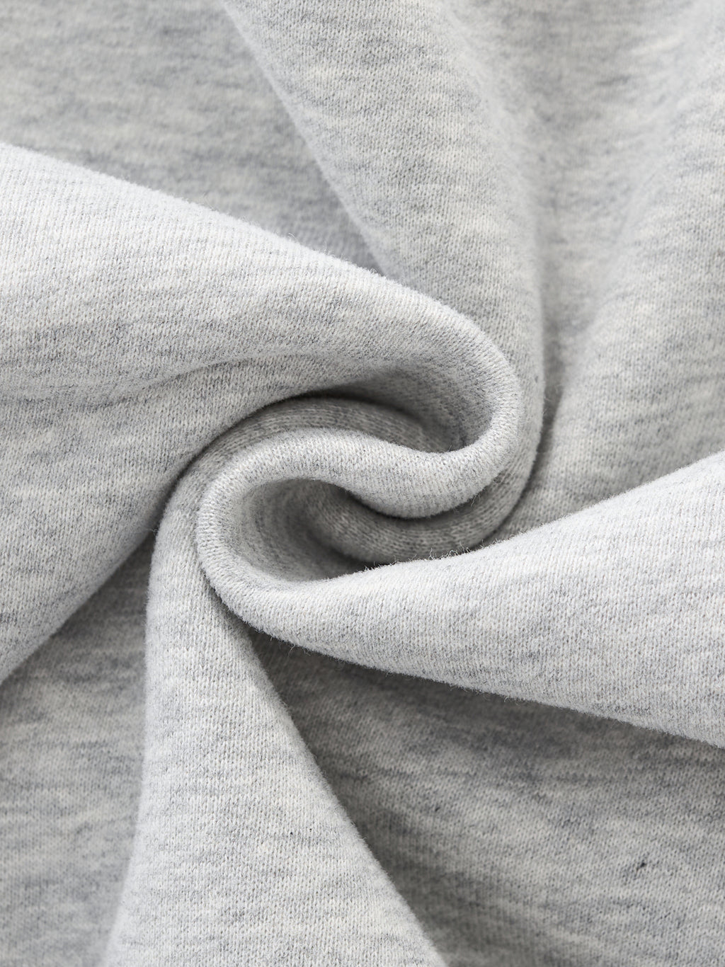Trendz Essential Fleece Mock-Neck Crew Sweatshirt