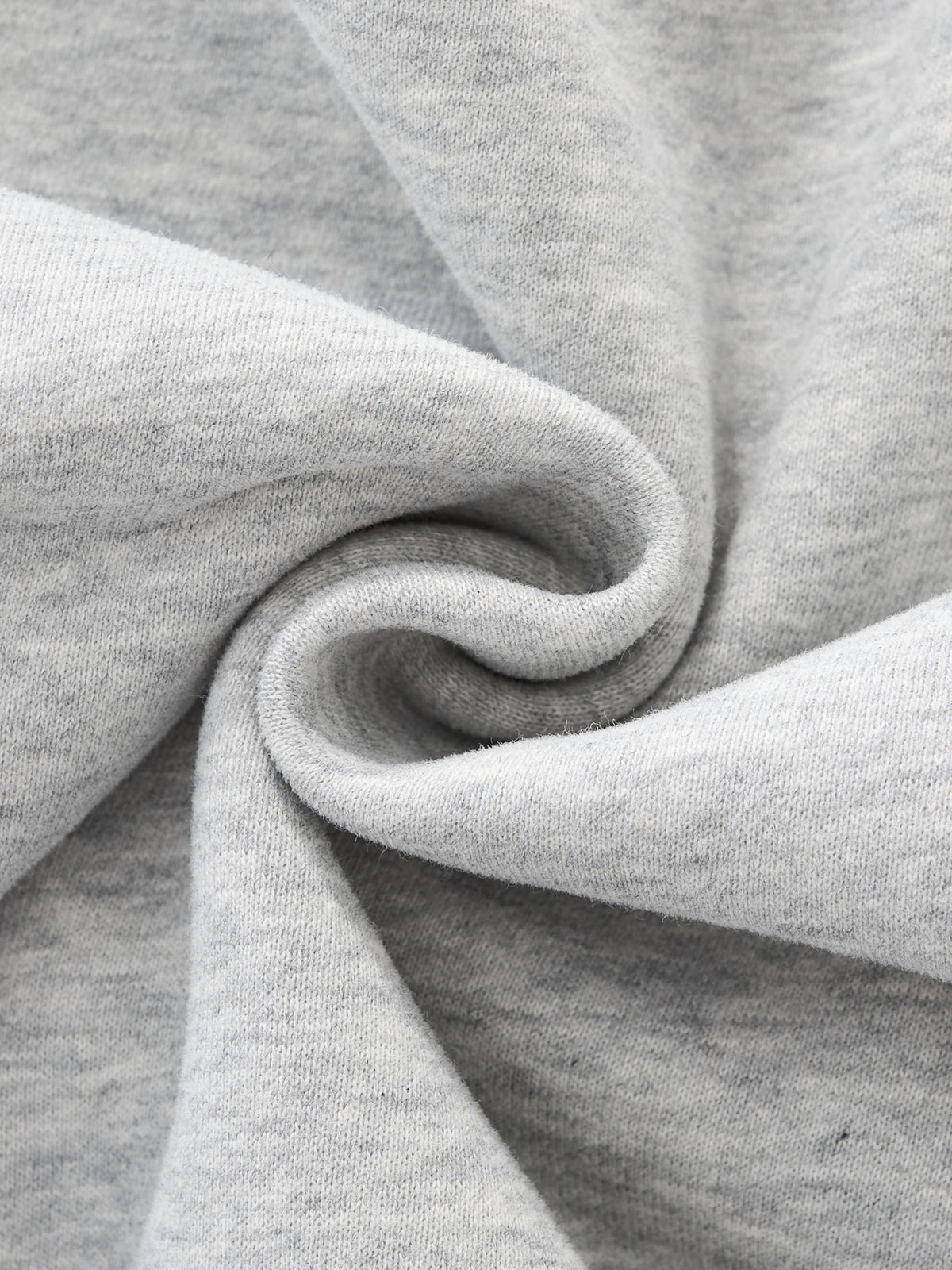 Trendz Essential Fleece Mock-Neck Crew Sweatshirt