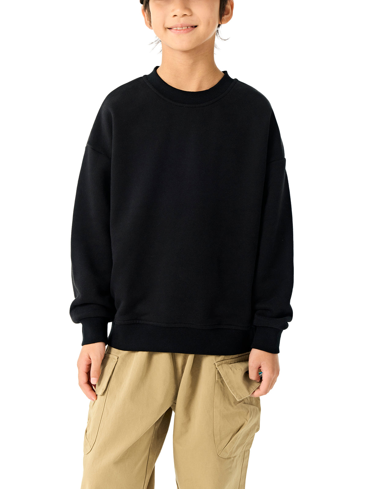 Trendz Essential Fleece Kids' Crewneck Sweatshirt