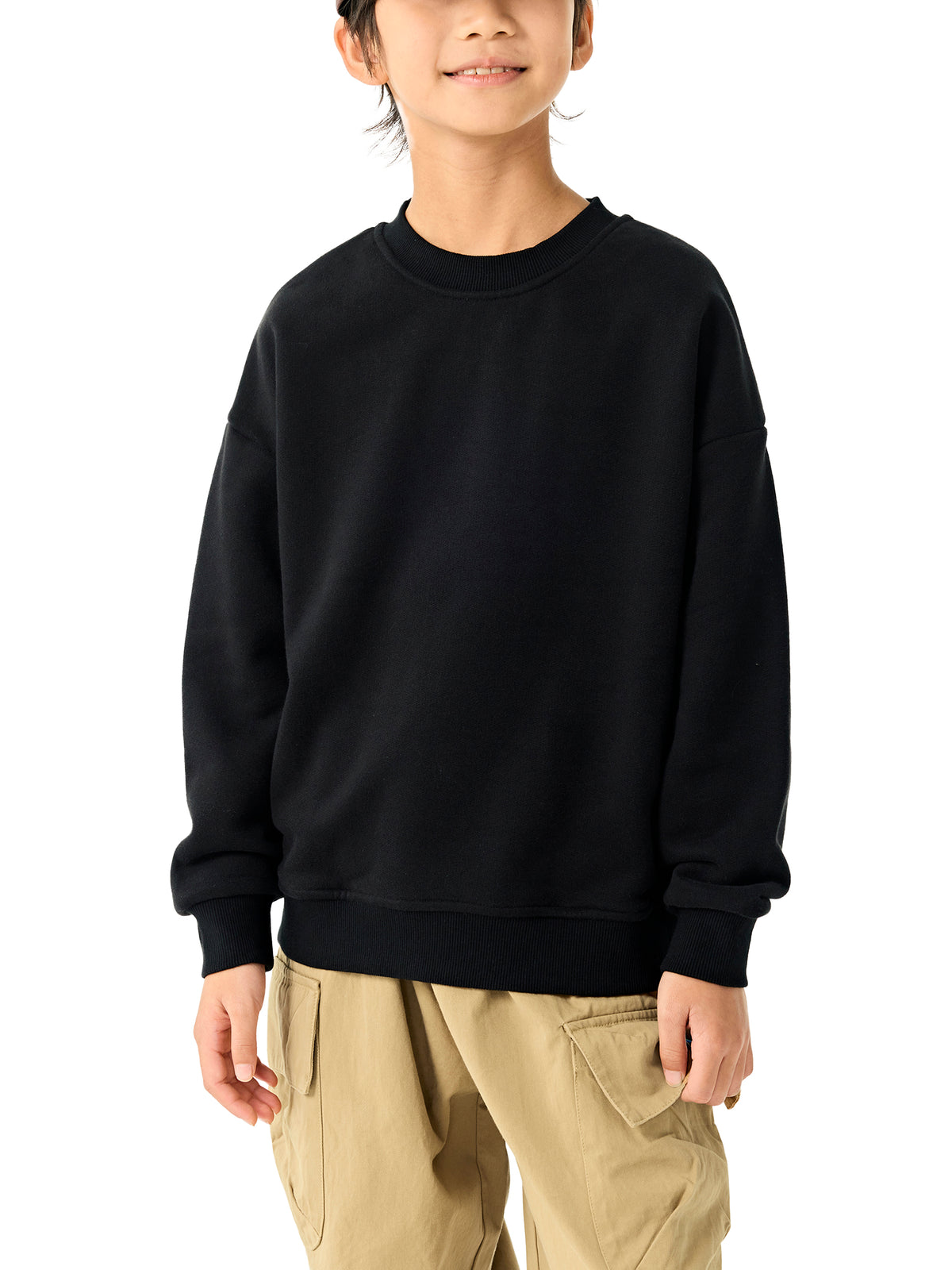 Trendz Essential Fleece Kids' Crewneck Sweatshirt