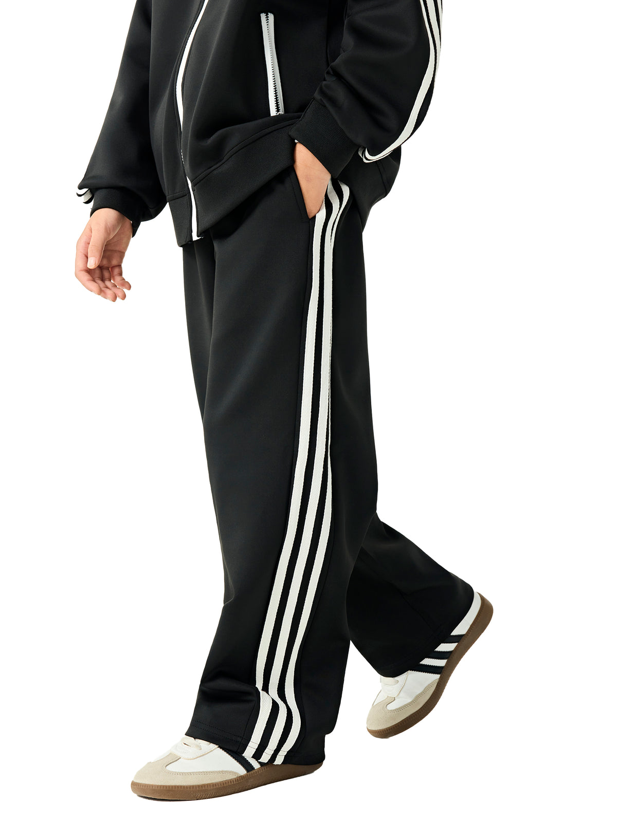 Trendz Kids’ Contrast Tape Sweatpants