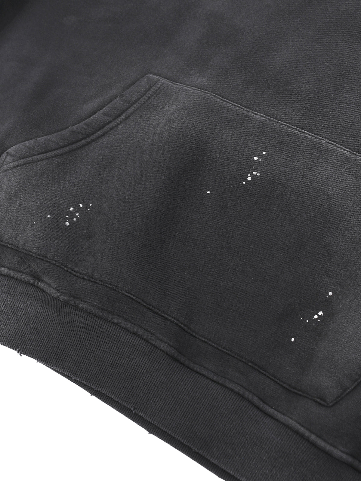 Trendz Vintage Washed Frayed Fleece Hoodie