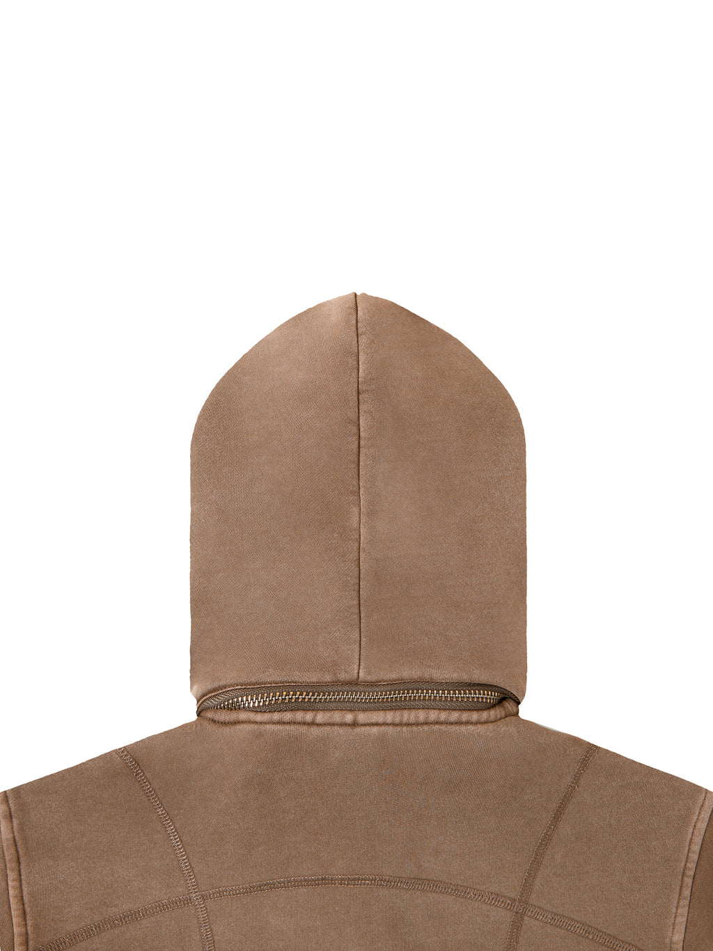 Trendz Vintage Washed Cropped Fleece Hoodie