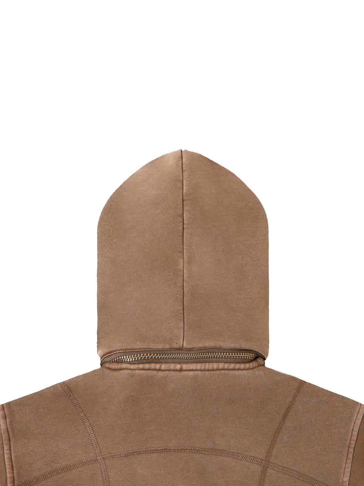 Trendz Vintage Washed Cropped Fleece Hoodie