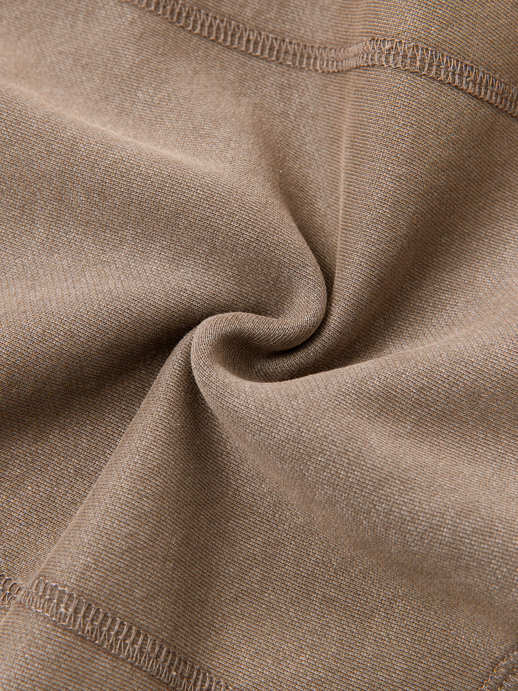 Trendz Vintage Washed Cropped Fleece Hoodie