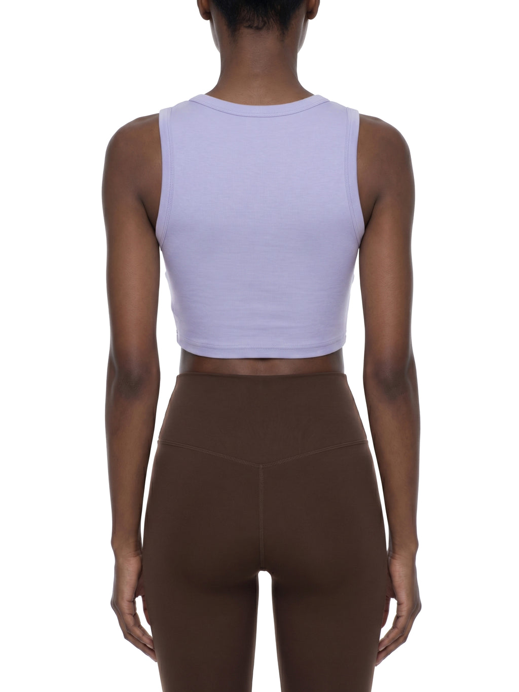 Trendz Women's Tight Crewneck Crop Tank Top